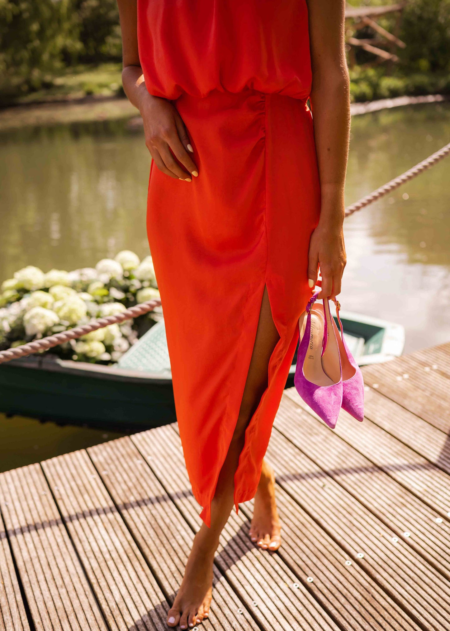 Hazel - Summer Midi Dress