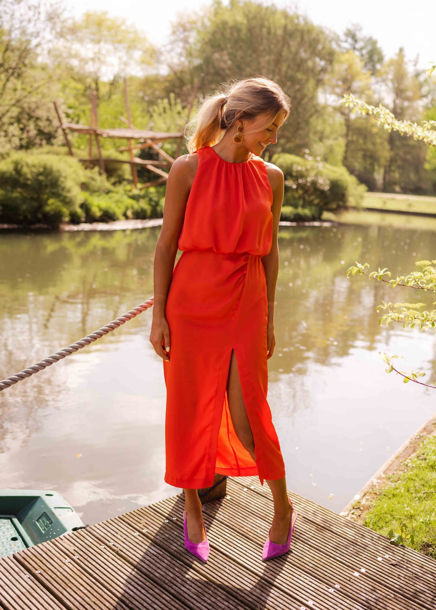 Hazel - Summer Midi Dress