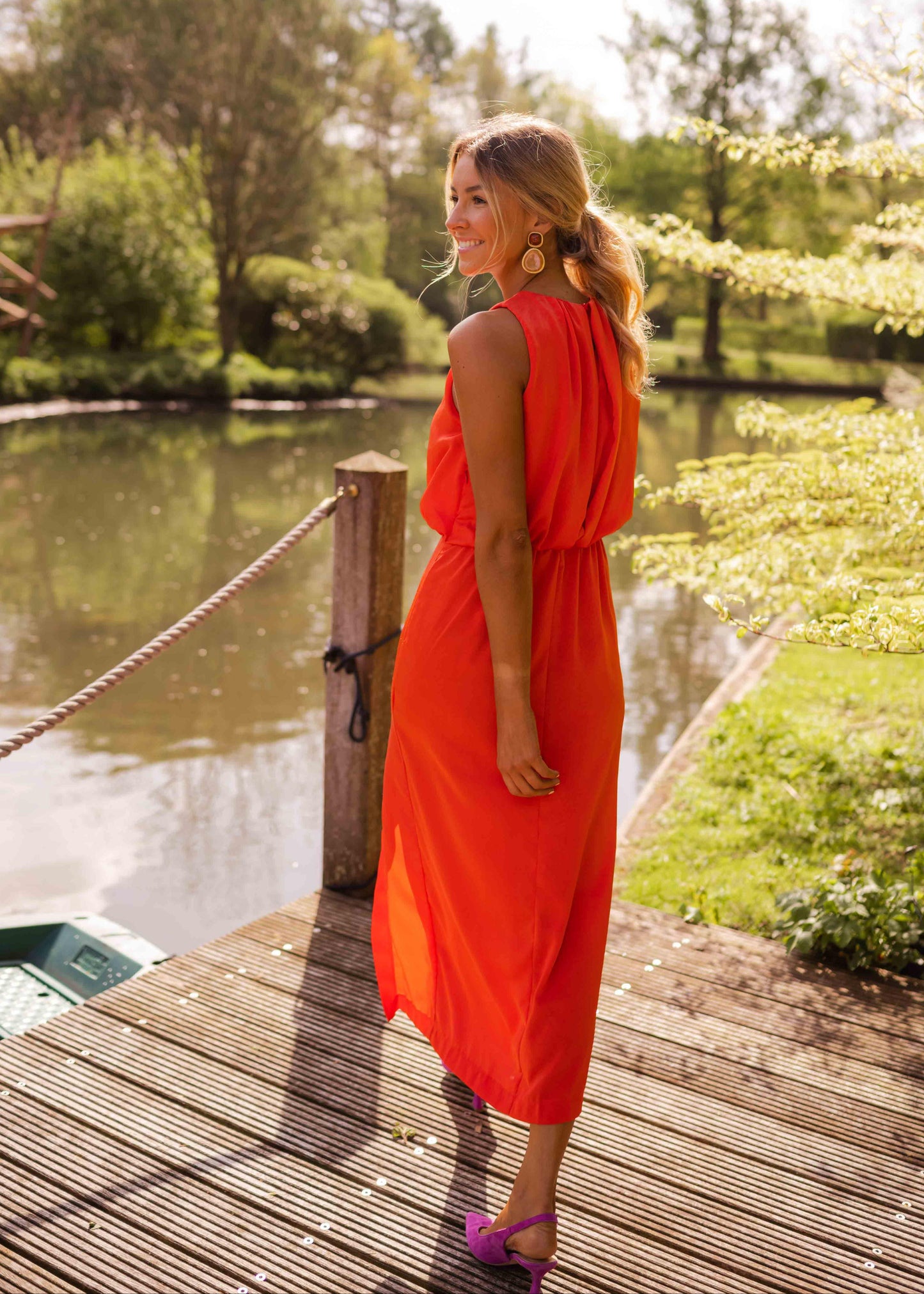 Hazel - Summer Midi Dress