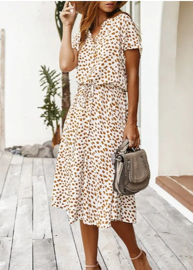 Leah - Light and Comfortable Summer Dress