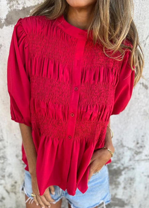 Iva - Chic Ibiza-Style Blouse