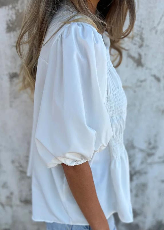 Iva - Chic Ibiza-Style Blouse
