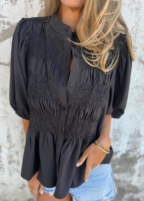 Iva - Chic Ibiza-Style Blouse