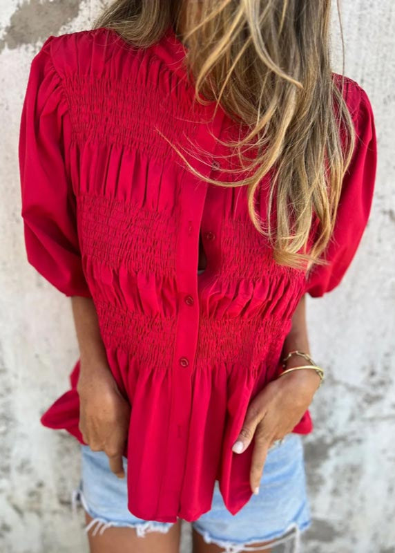 Iva - Chic Ibiza-Style Blouse