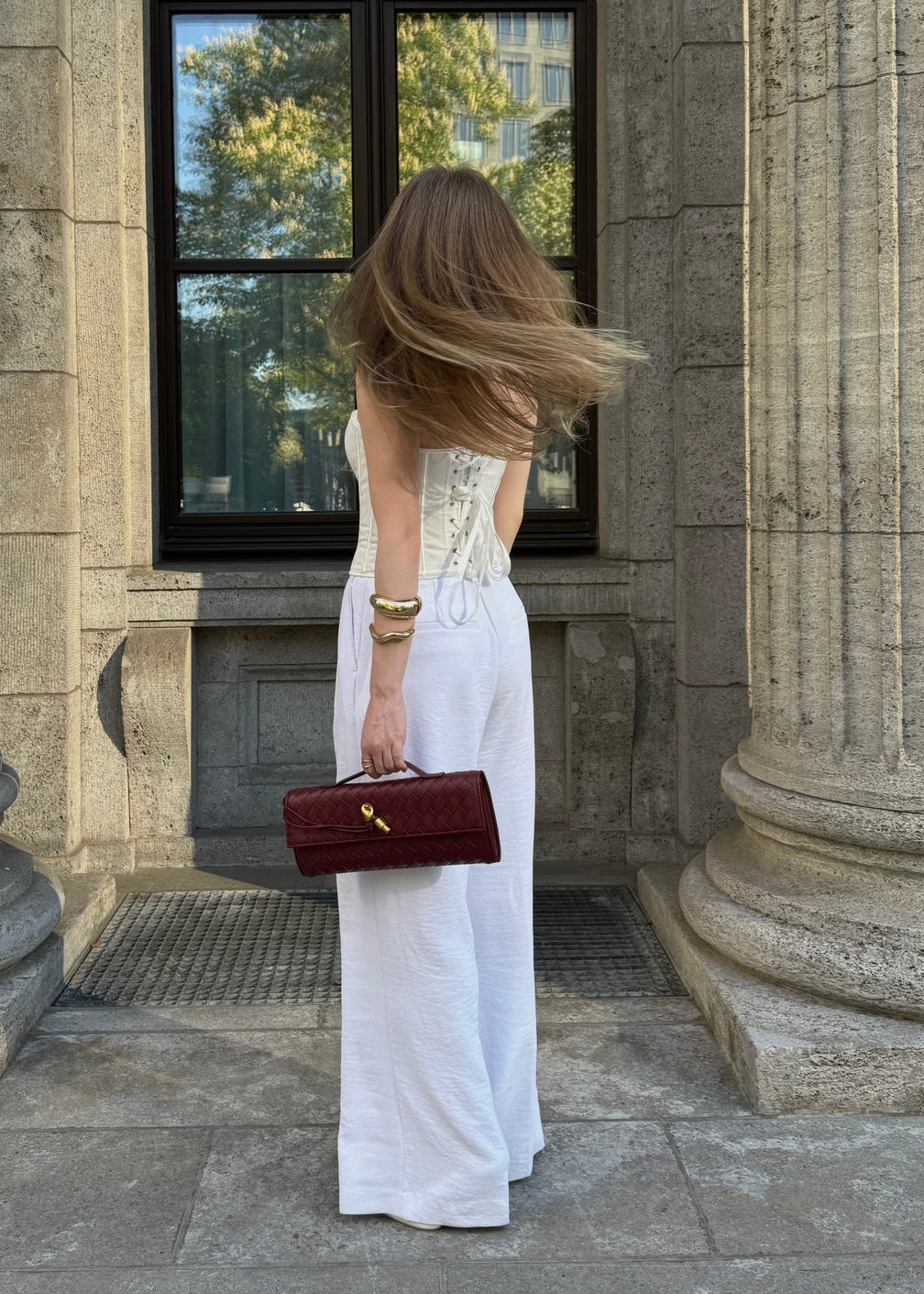 Anna - Woven Clutch