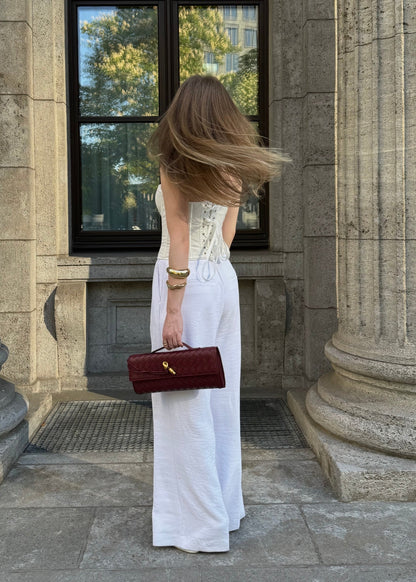Anna - Woven Clutch