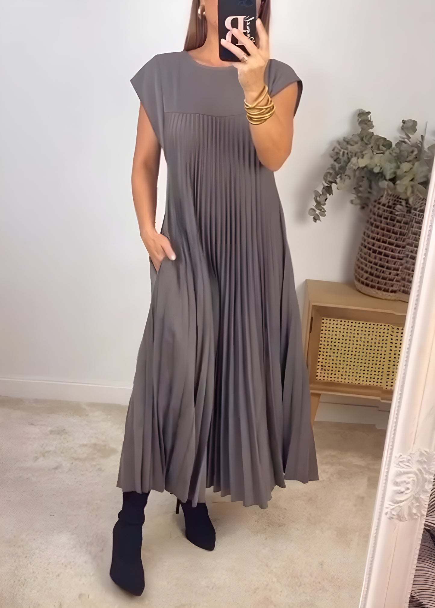 Sally - Long Comfortable Dress