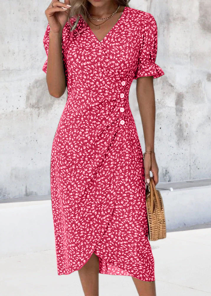 Sophie - Elegant and Comfortable Floral Dress