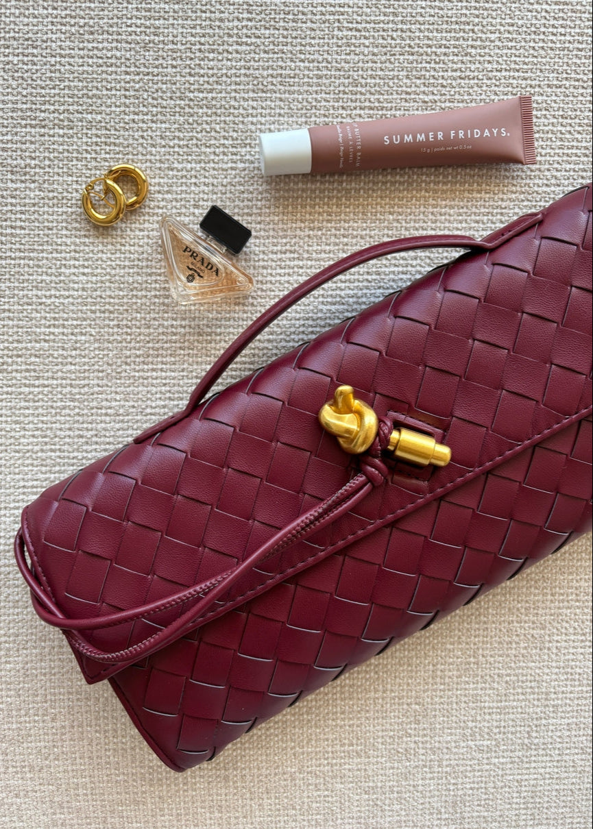 Anna - Woven Clutch