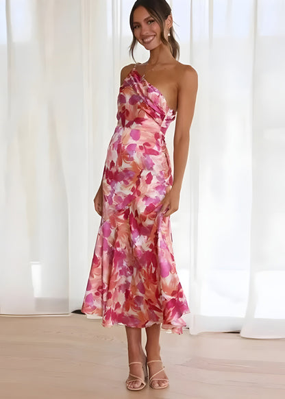 Eveline –  One-Shoulder Summer Dress