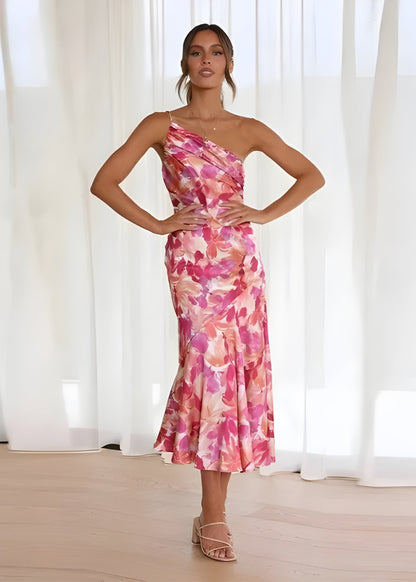 Eveline –  One-Shoulder Summer Dress