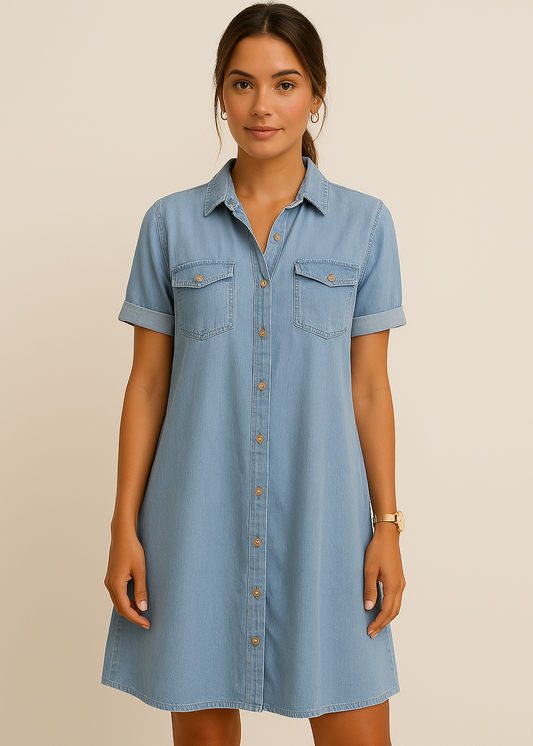 Lisanne -  EasyFit Denim Dress