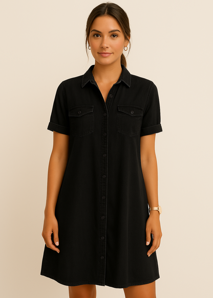 Lisanne -  EasyFit Denim Dress