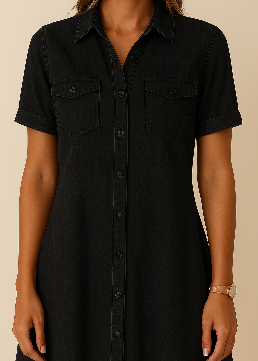 Lisanne -  EasyFit Denim Dress