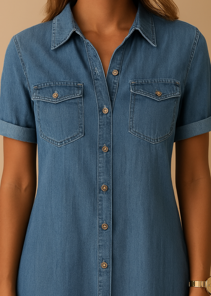 Lisanne -  EasyFit Denim Dress