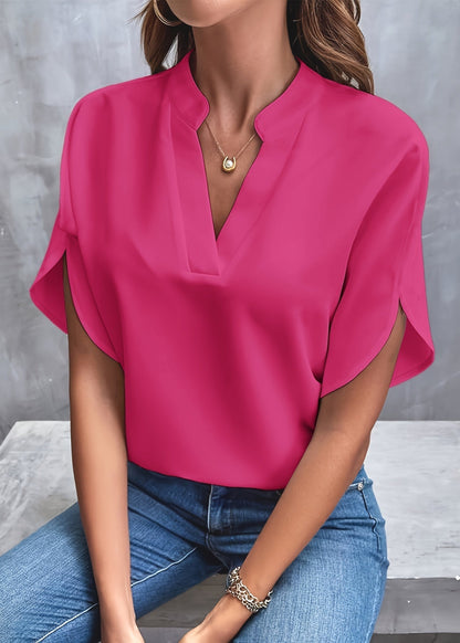 Marline - Plain Stylish Blouse
