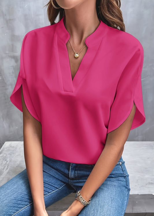 Marline - Plain Stylish Blouse
