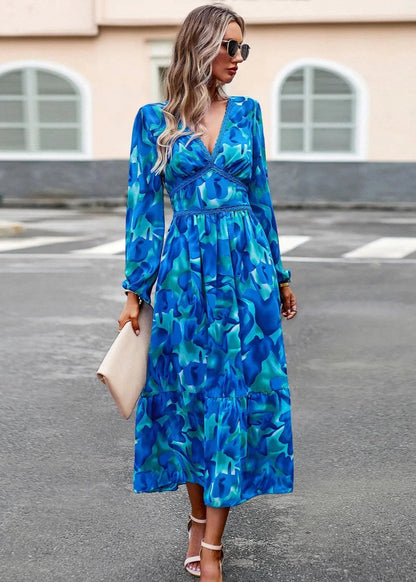 Lara - Flattering Floral Dress