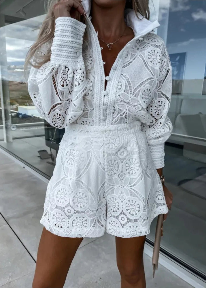 Nika - Beautiful Lace Summer Set