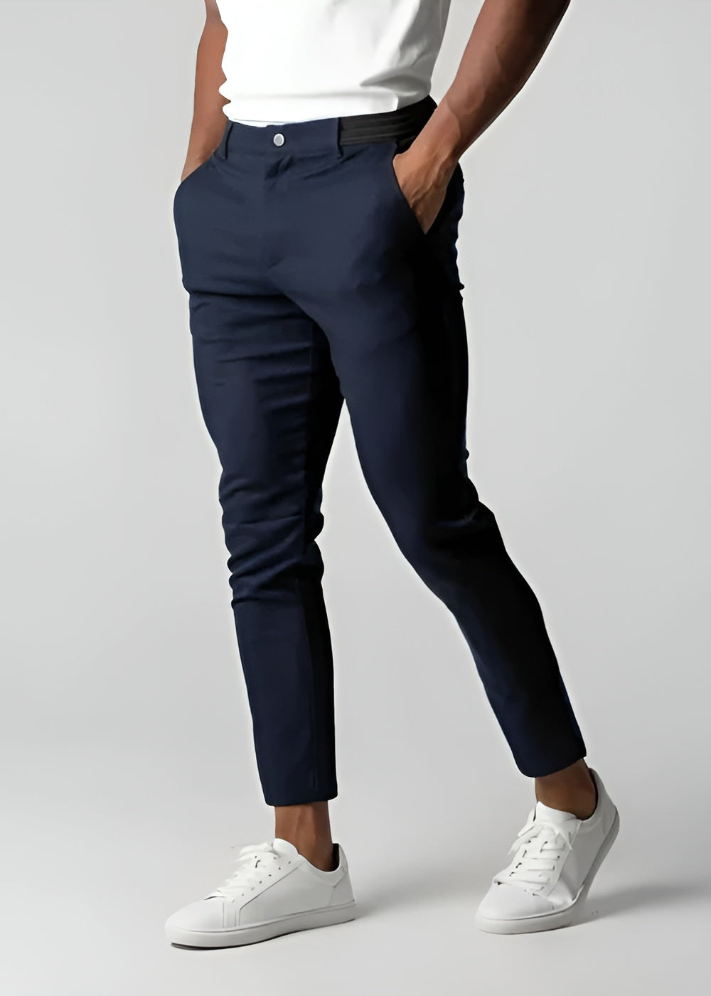 Alvin - Stretch chino trousers