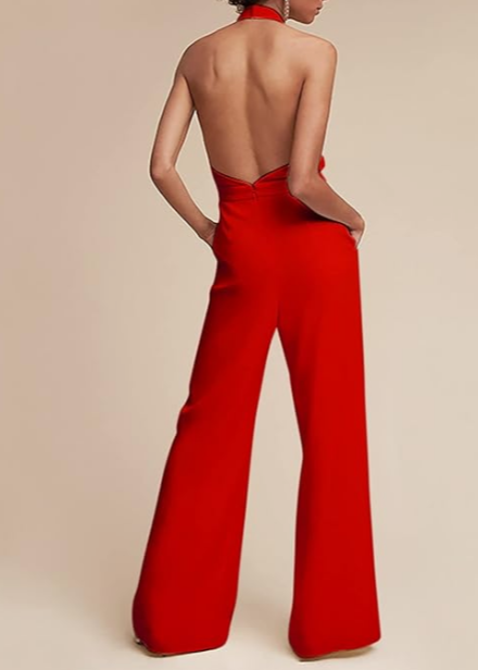 Leá - Stylish Halter Jumpsuit