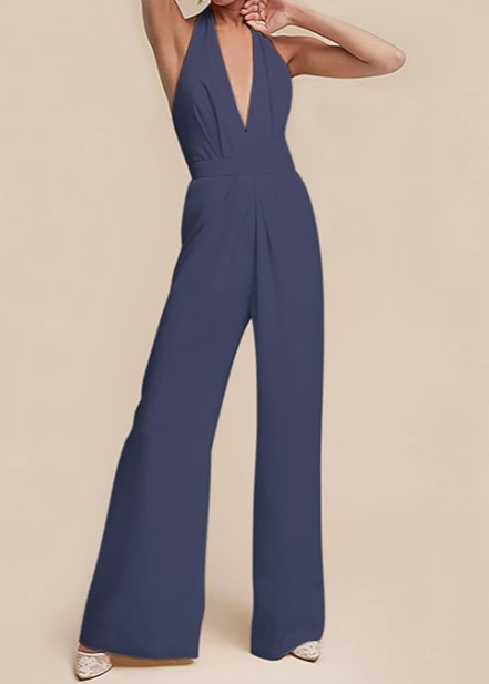 Leá - Stylish Halter Jumpsuit