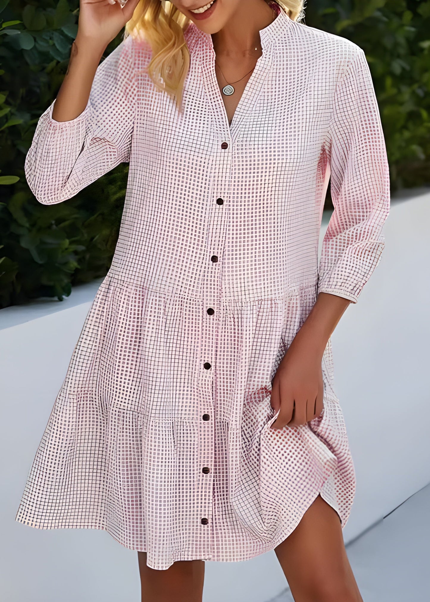 Suzanne - Classic Cotton Summer Dress