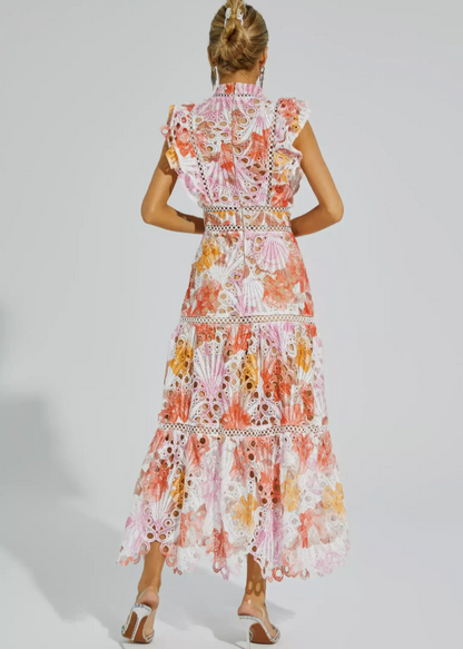 Melody - Hollow Sleeveless Maxi Dress