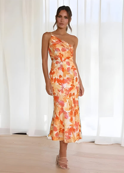 Eveline –  One-Shoulder Summer Dress