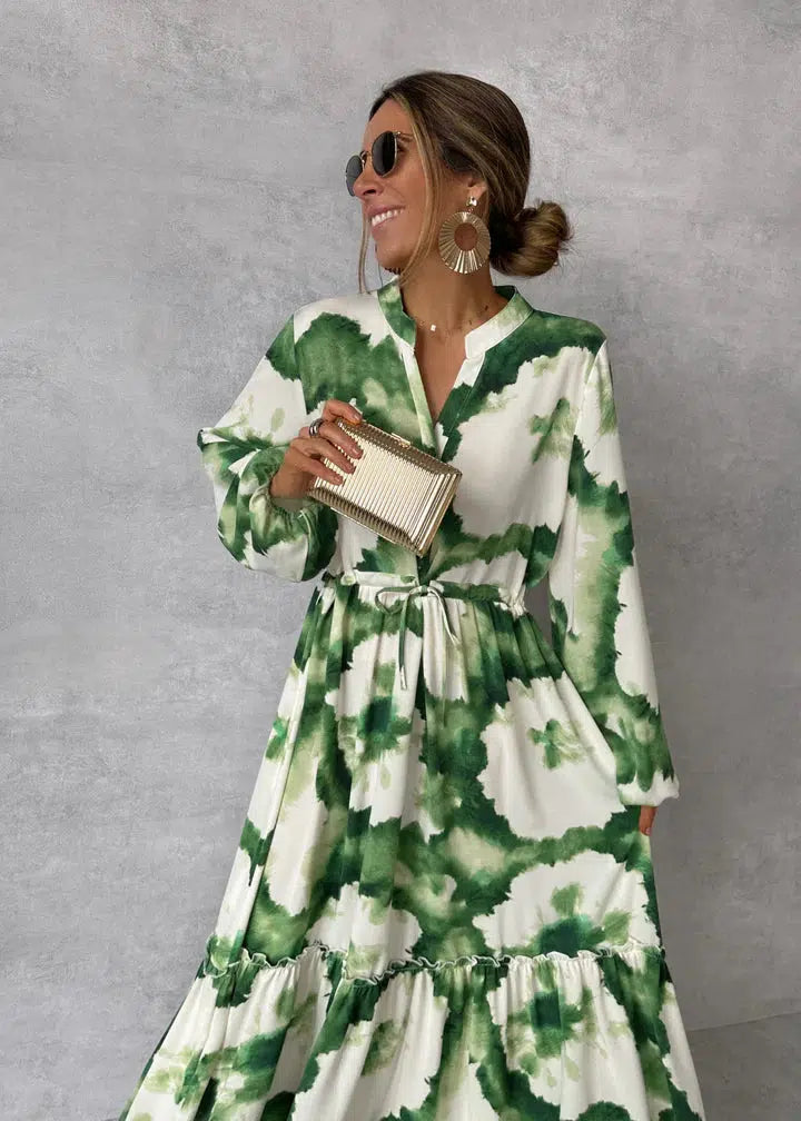 Kim - Beautiful Long Sleeve Maxi Dress
