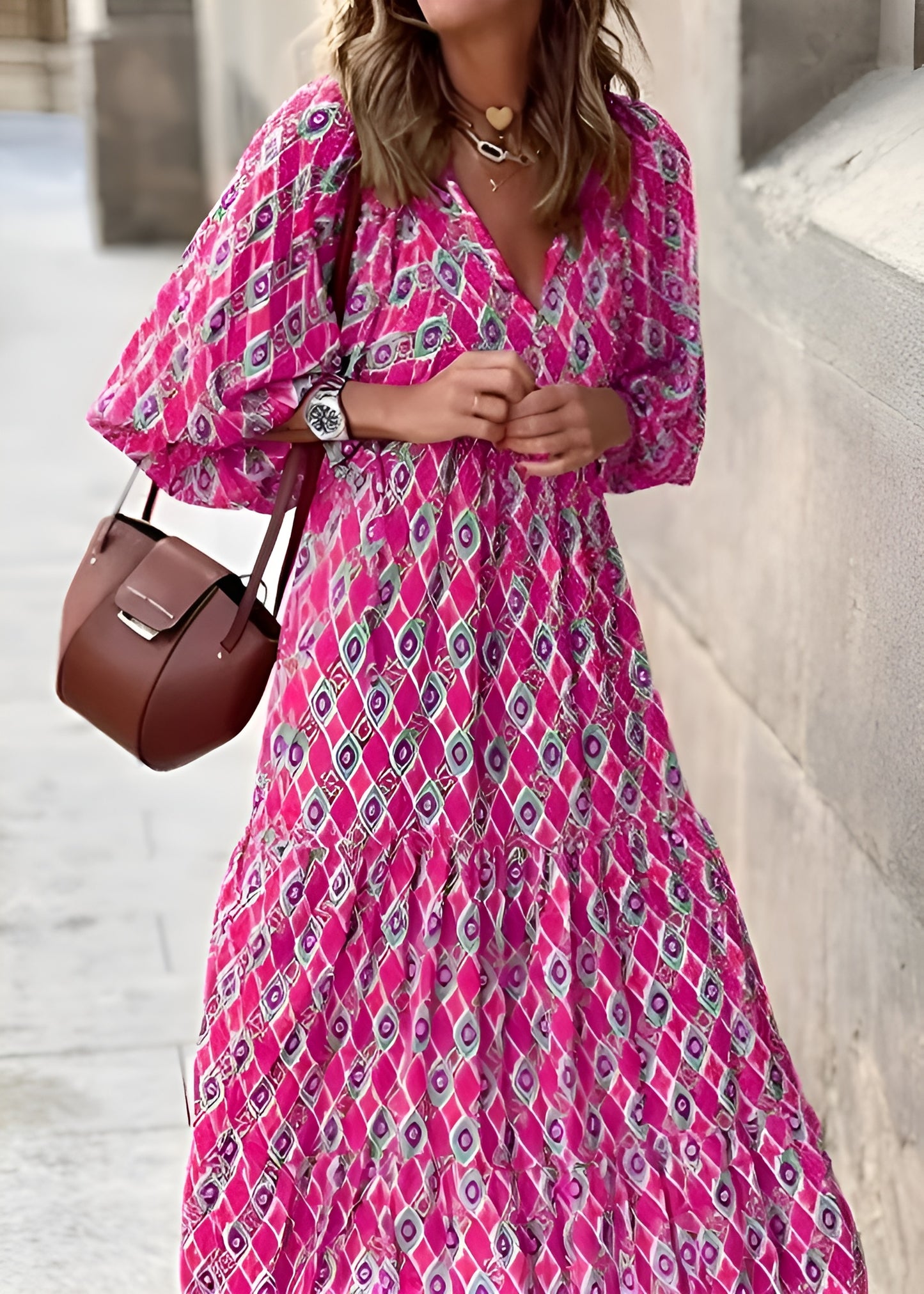Mandy - Elegant Wide Maxi Dress